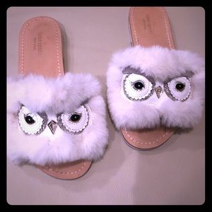 Kate Spade Owl Slides